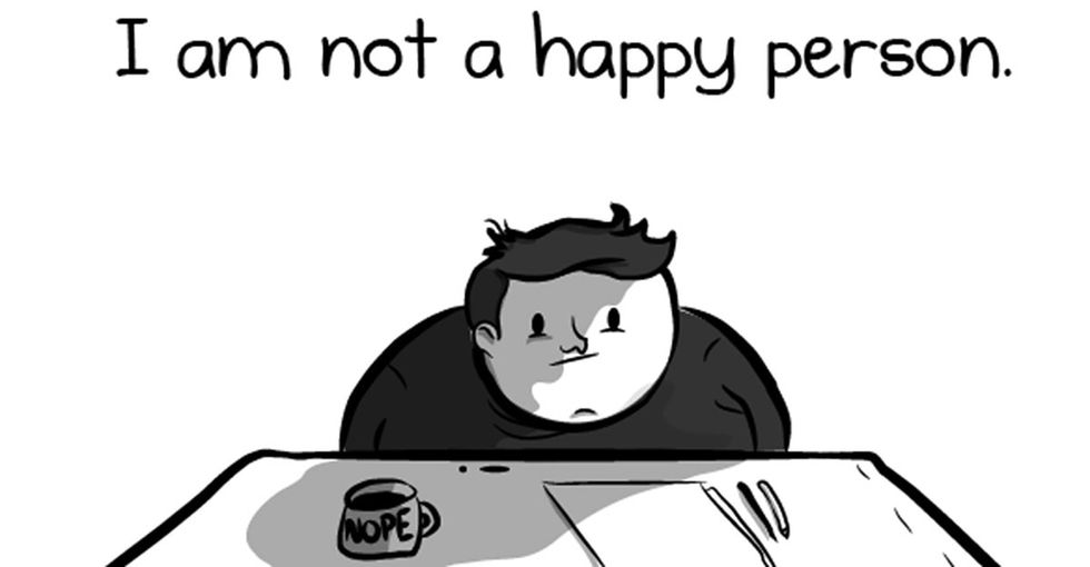 This comic from The Oatmeal illustrates how we're missing the mark on happiness.