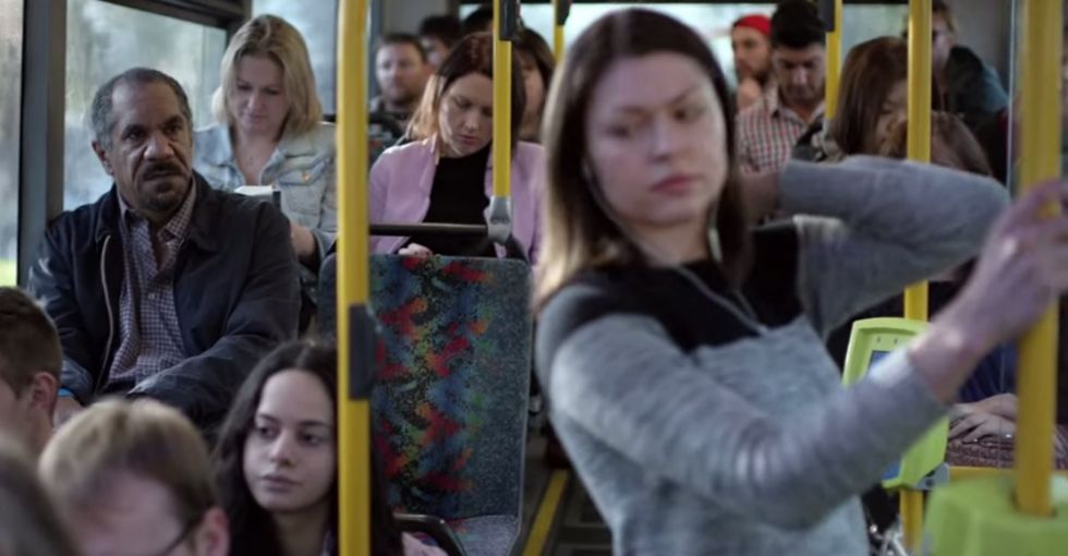 There's An Open Seat, Only She's Not Taking It, And He Knows Why