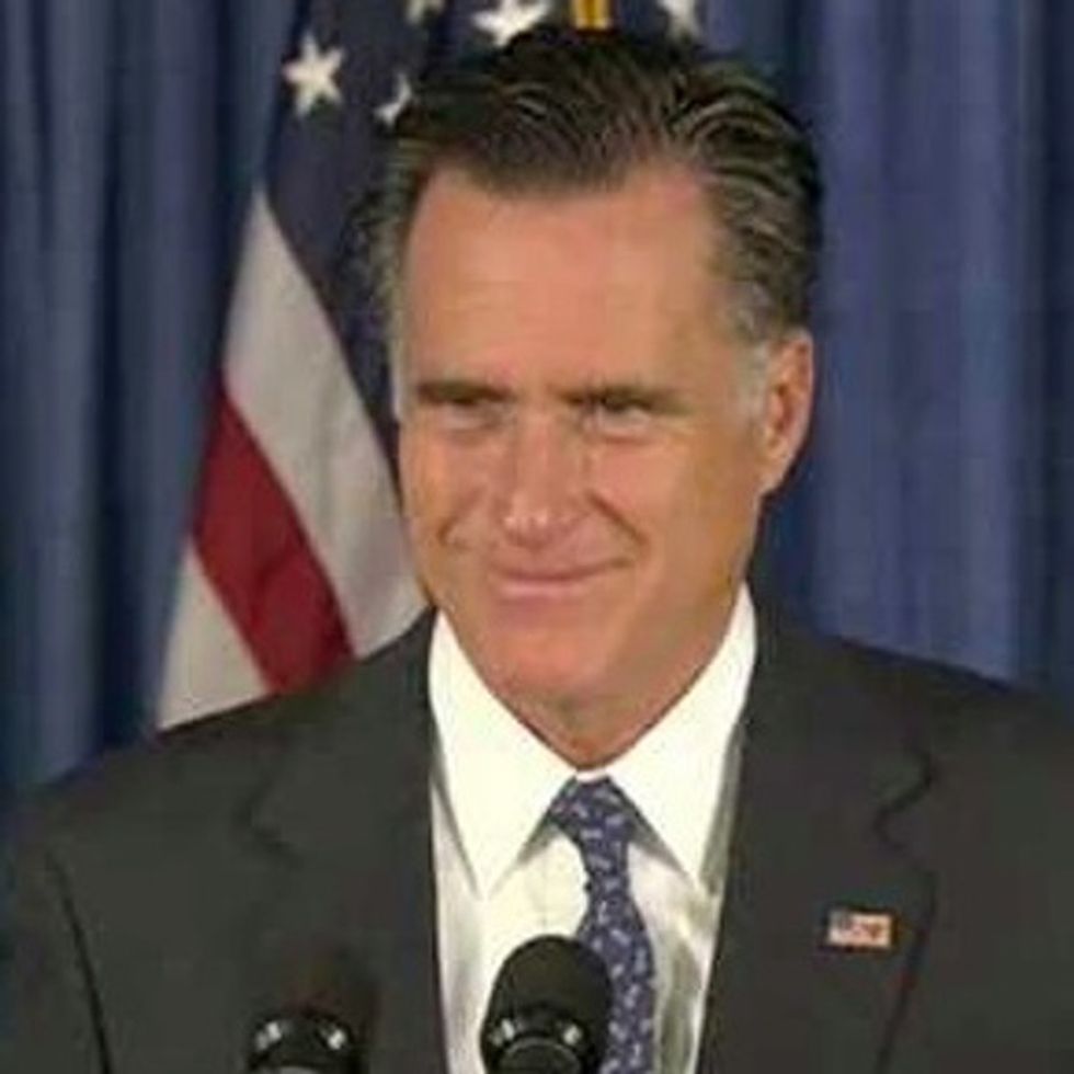 Mitt Romney Finds The Line You Shouldn't Cross And Dives Under It