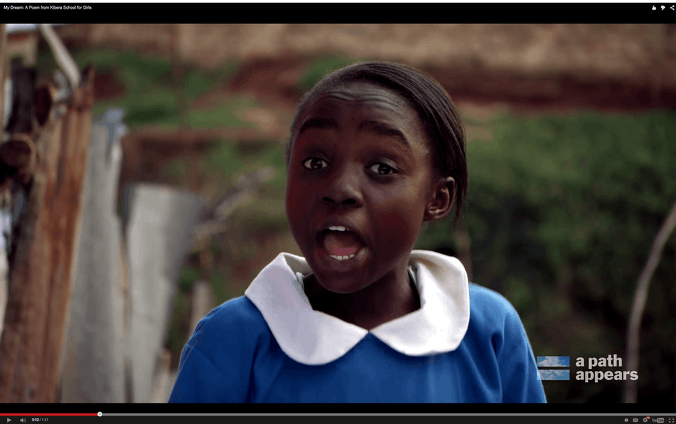 Today's Pep Talk, Brought To You By An Adorable, Fierce Girl
