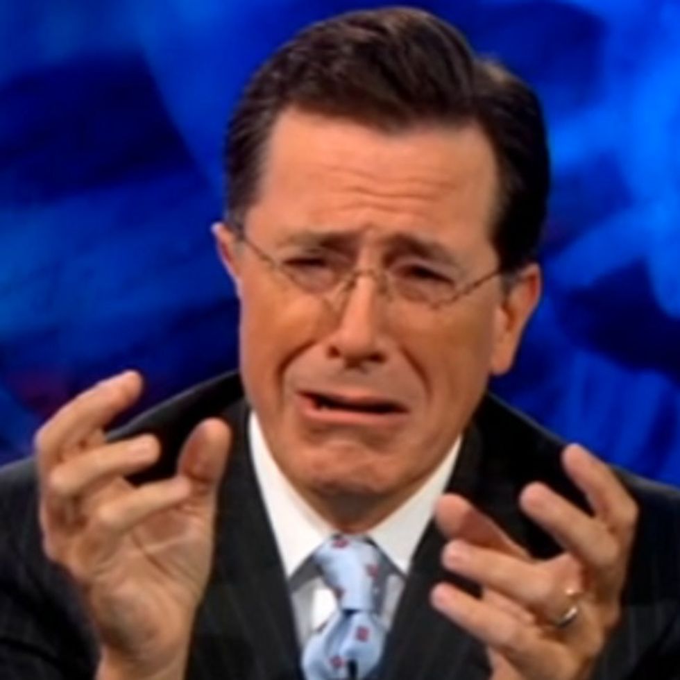 Meet the man who left Colbert without a comeback.