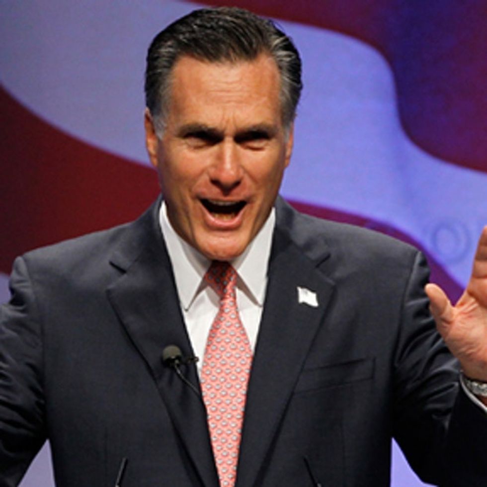 Mitt Romney Isn't Scary. The Man Standing Behind Him Is.