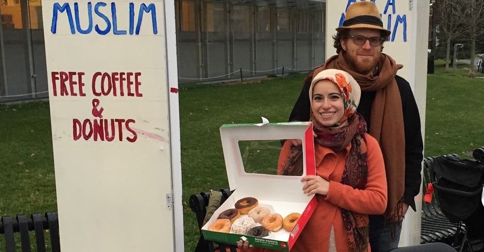 Fear is powerful. So are doughnuts. Here's how one woman is using them.