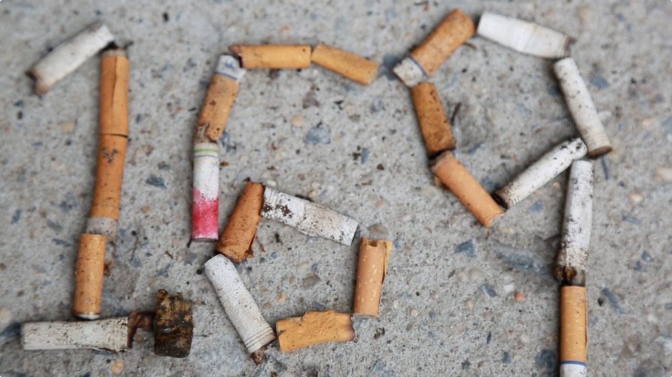 Cigarette butts are gross and smelly, and once they're on the street, they don't go away. Until now.