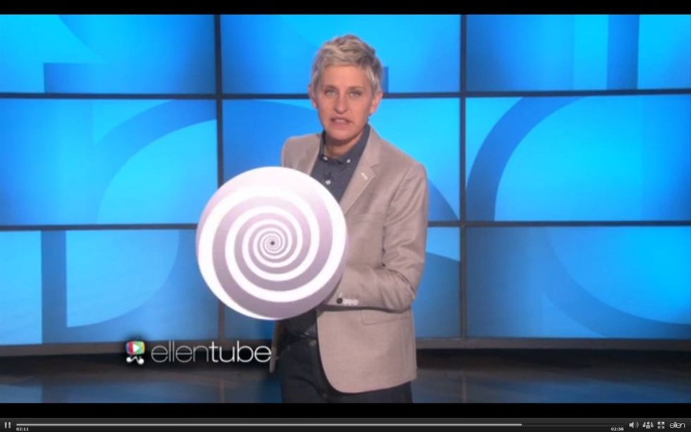 A man deeply insults Ellen's show *and* her marriage. Now watch her fire back.
