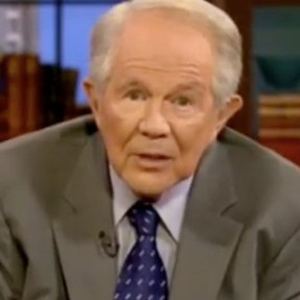Pat Robertson Casually Suggests Beating Your Wife, Remains Classless While Doing So
