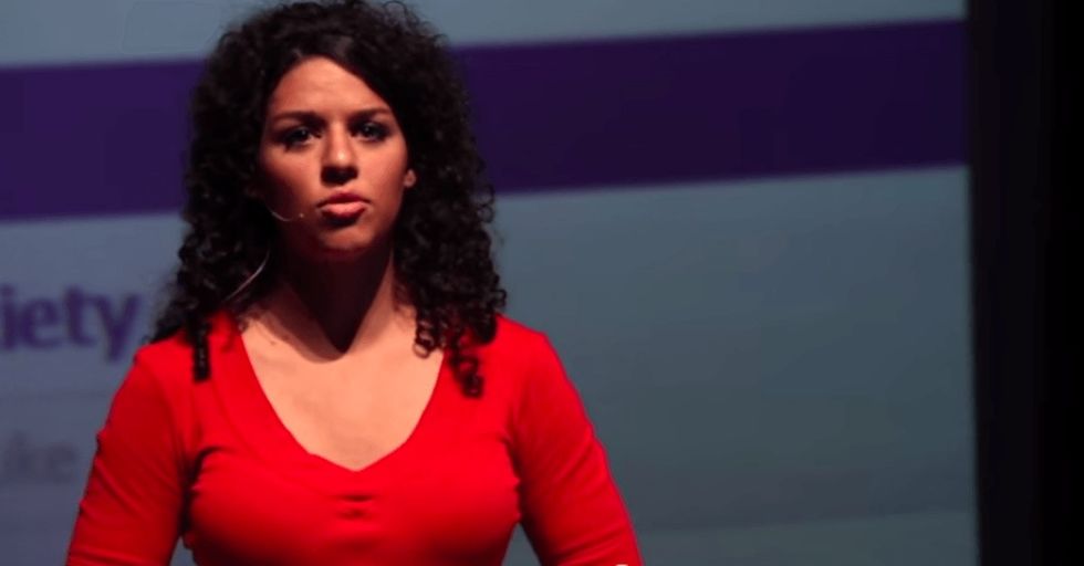 As a teen, anxiety can mess with you. Like how she feared eating M&Ms wrong could get her pregnant.