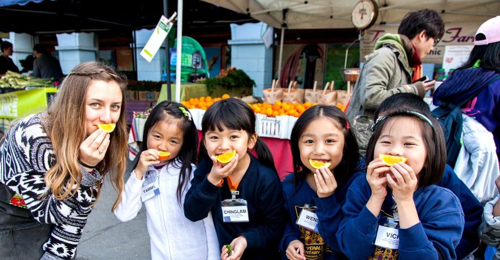 How an earthquake and a farmers market brought the San Francisco community together.