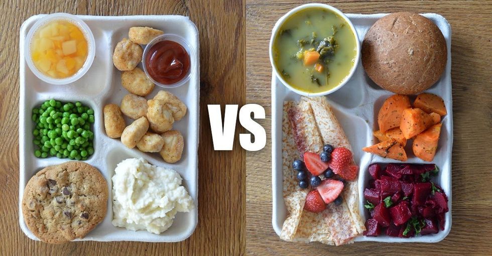 We ran a post about 8 school lunches. Here's why we took it down.