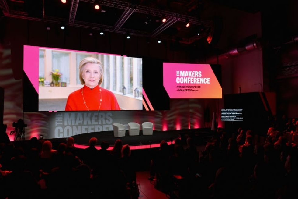 Hillary Clinton weighed in on America's openly gay Olympians.