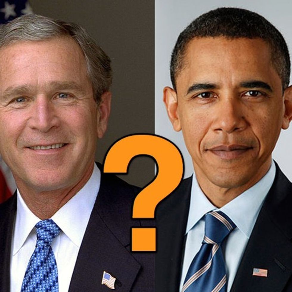 What Obama And George W. Bush Have In Common
