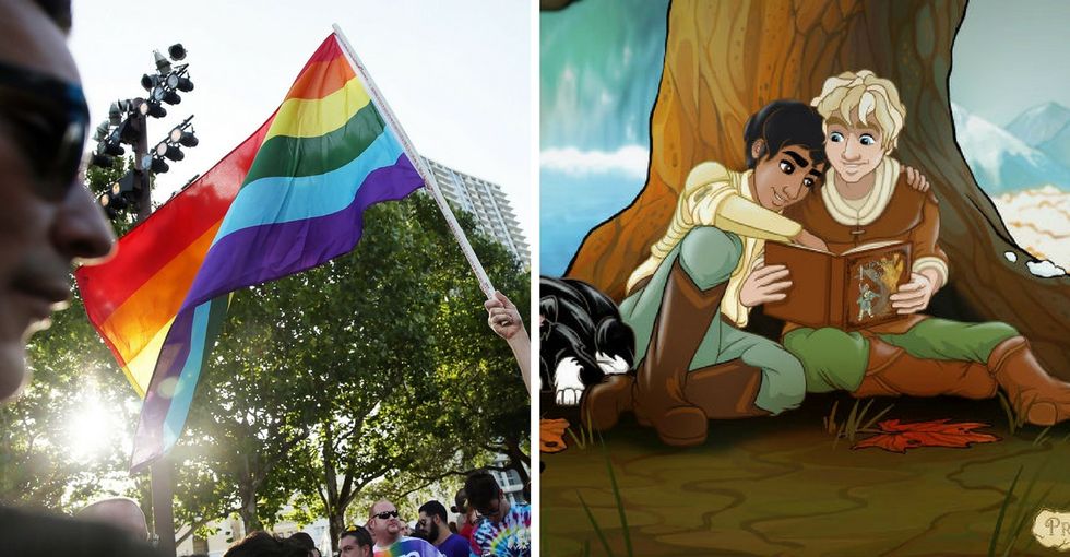 A new kids' book featuring a gay couple is dedicated to Pulse nightclub victims.