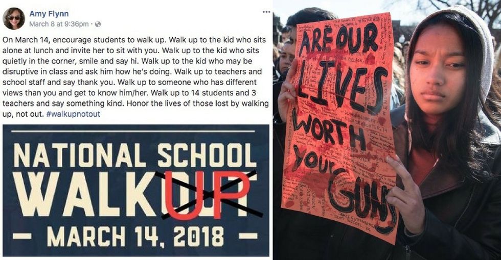 Did you hear about the 'walk up' — not walkout? It's a big fail.