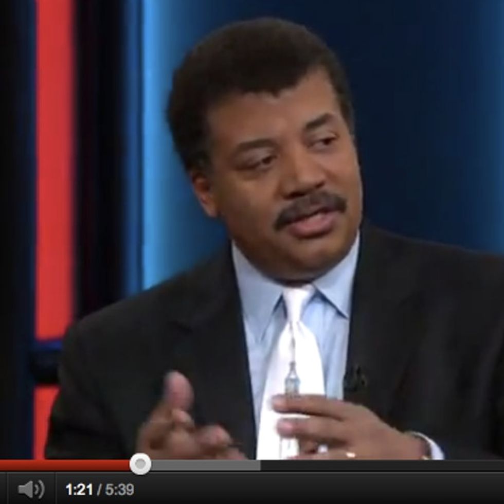 Neil deGrasse Tyson Vs. Guy-Who-Doesn't-Believe-In-Global-Warming