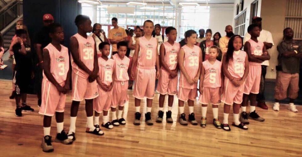After being disqualified for breaking a tournament's 'no girls allowed' rule, her team had her back.