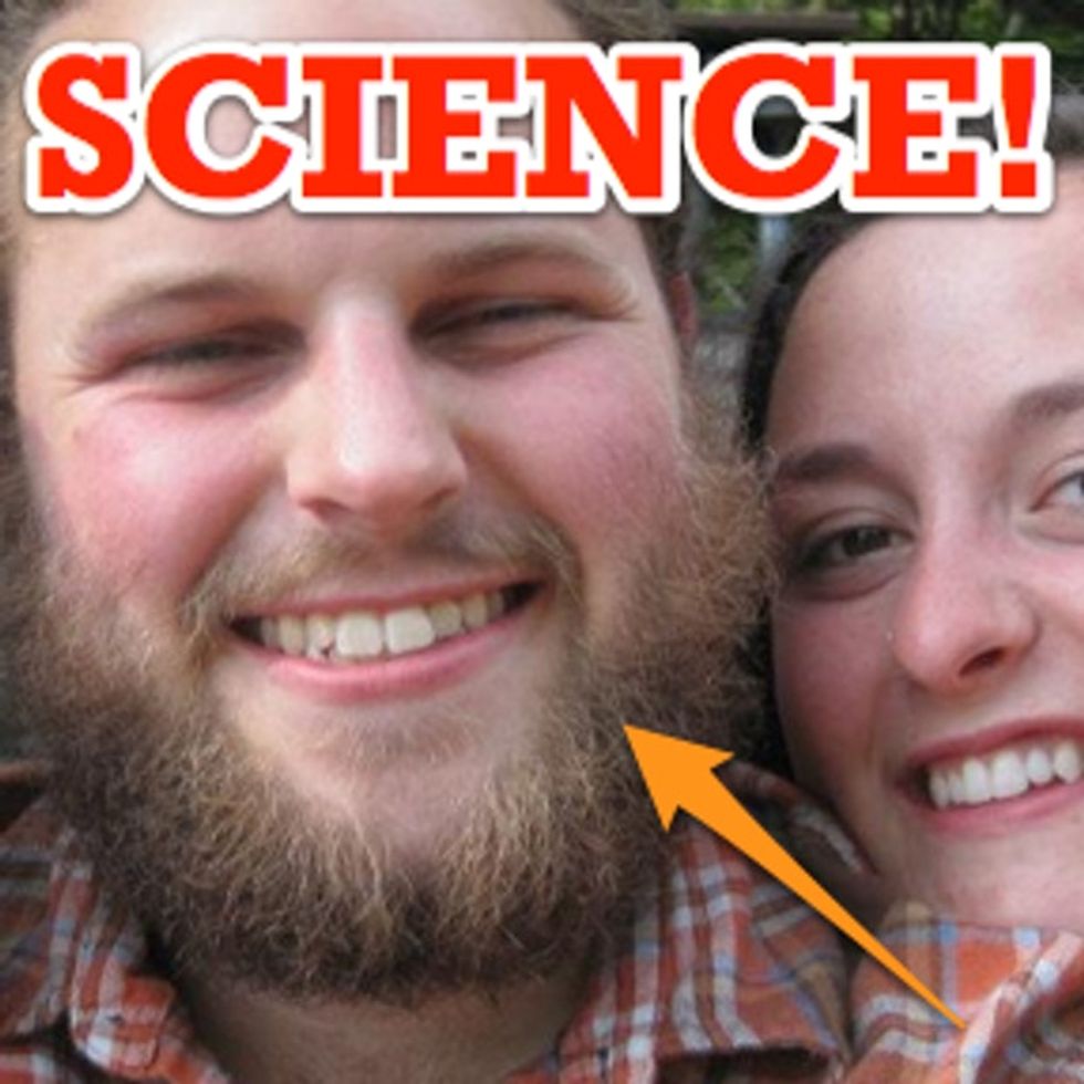 SCIENCE FACT: Facial Hair Makes You Look Less...