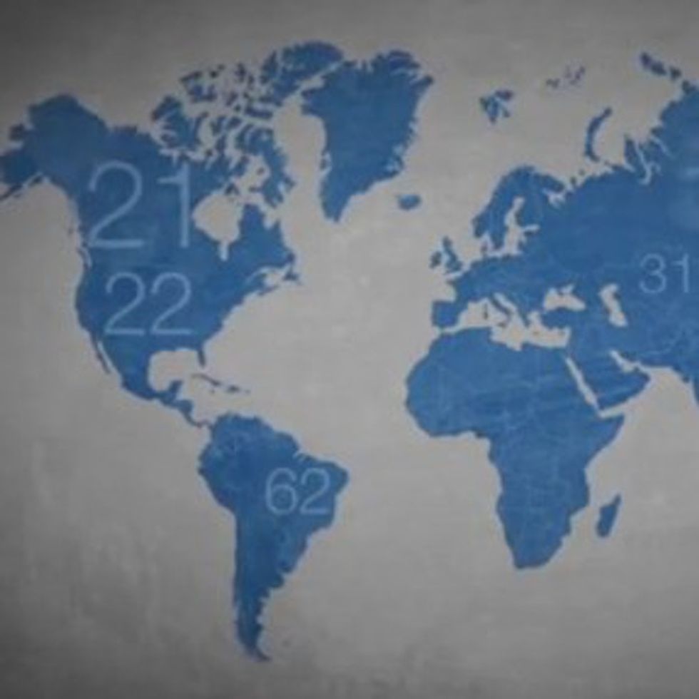 MAP: For A Global Superpower, America Sure Doesn't Measure Up Here