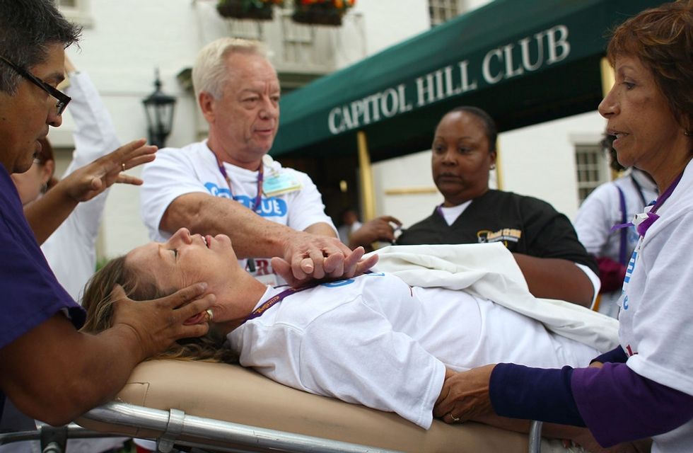 This innovative app allows volunteer responders to help strangers in need.