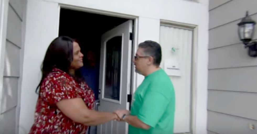 A sister who takes care of her adult brother wasn't expecting anything more than an interview.