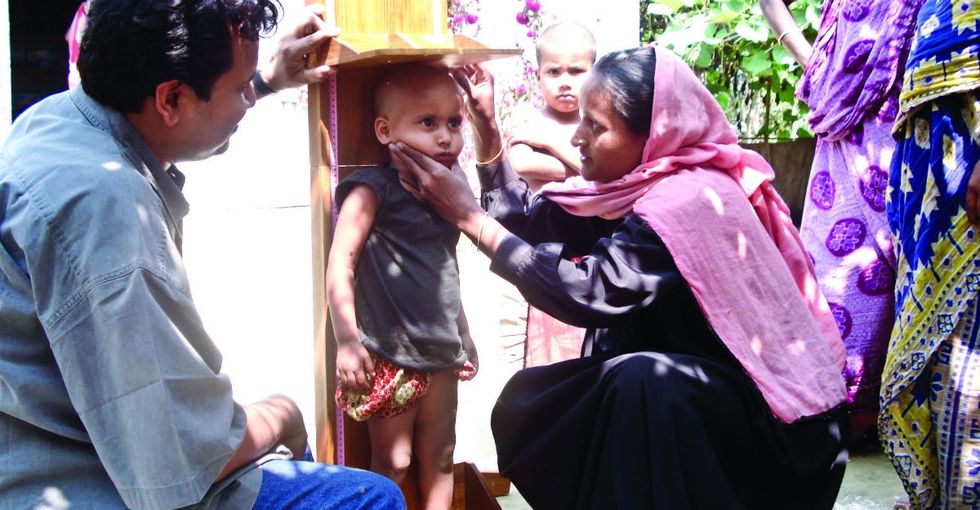 Experts were pumped when they realized why Bangladeshi kids started growing taller.