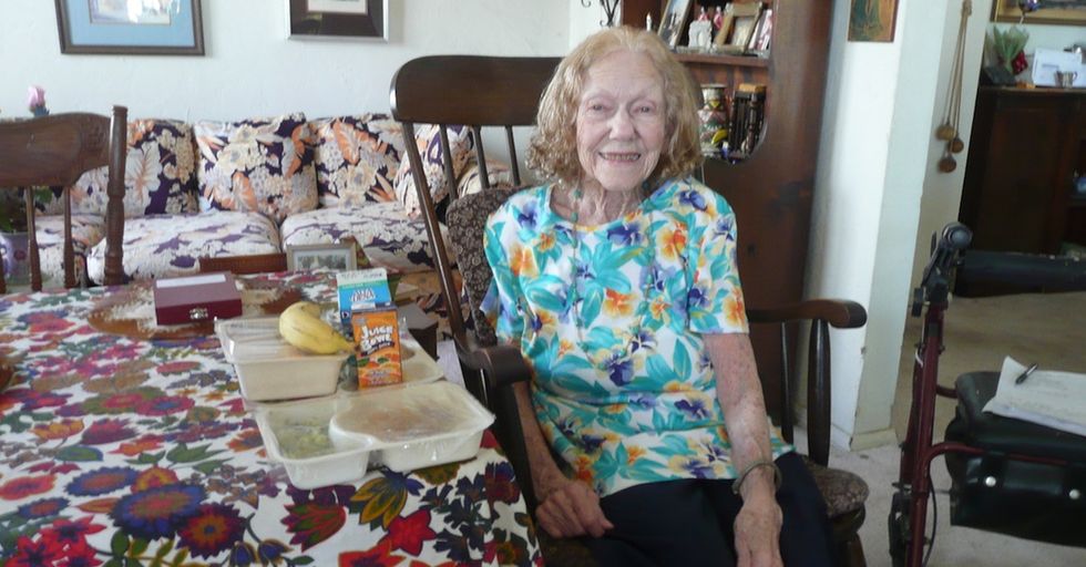 She's 95 and lives alone. This important organization keeps her life feeling full.