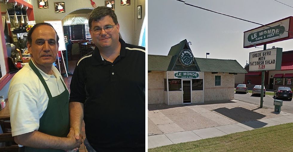 The delightful way a city rallied behind this Muslim man after a customer made a fuss.