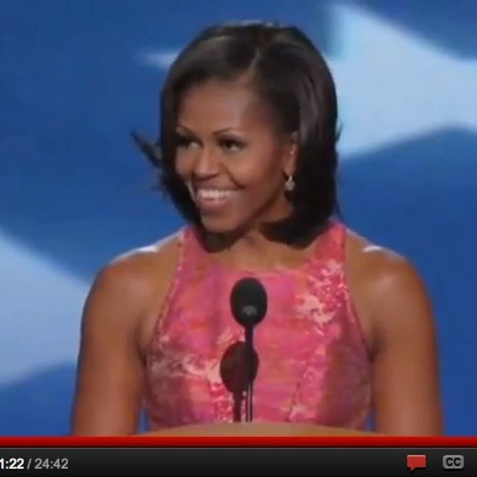 Michelle Obama Makes Me Not Hate Politics For One Beautiful Moment