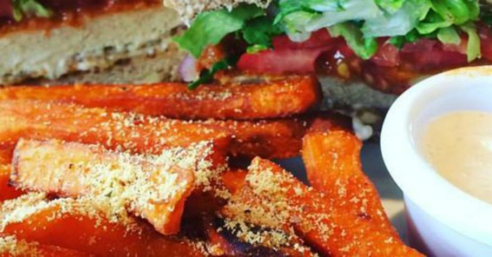 You don't have to be a vegan to drool over these pictures from 15 of the best vegetarian spots.
