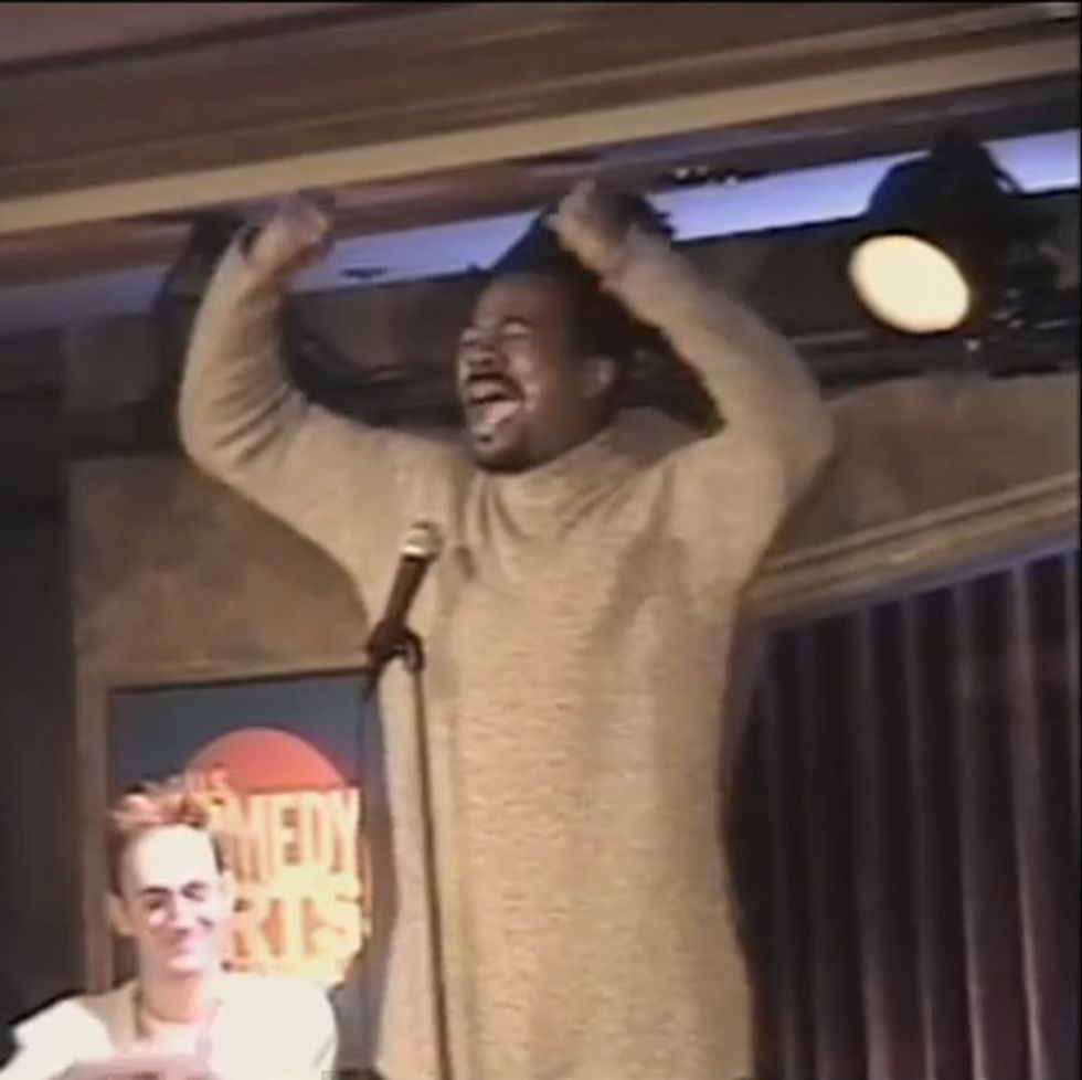 A Comedian Silences A Room For 9 Minutes. It's Not An Awkward Silence.