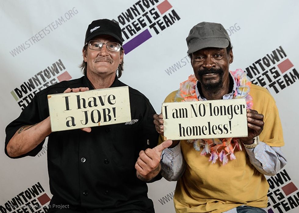 This mother-son duo is taking homelessness to task in an amazing way.