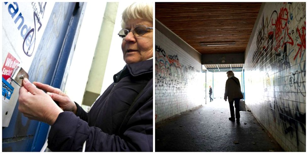 Why this badass 70-year-old is waging a one-woman war against Nazi graffiti.
