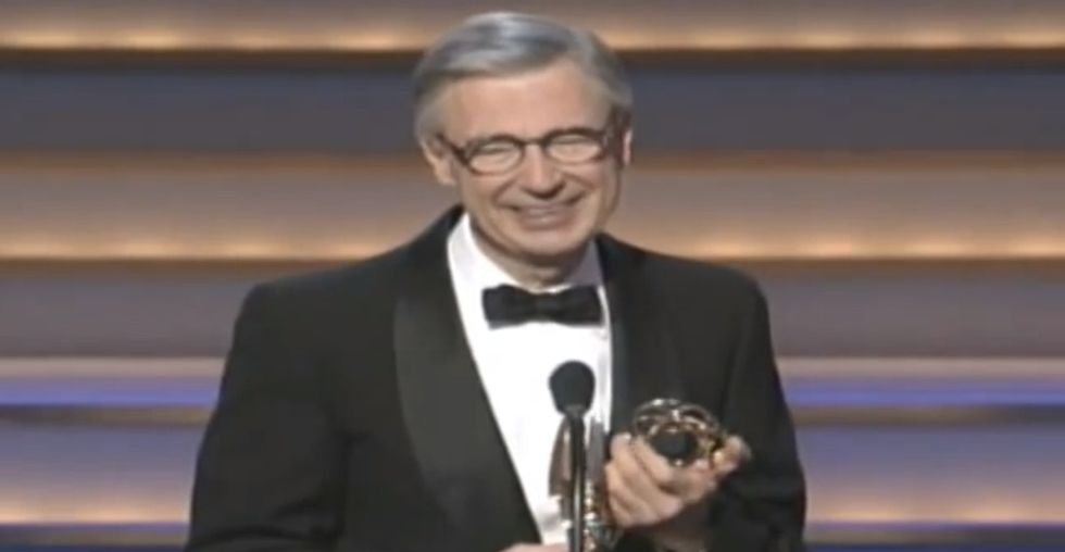 Mister Rogers Ditches The Cardigan, Puts On A Tux, Makes People Cry