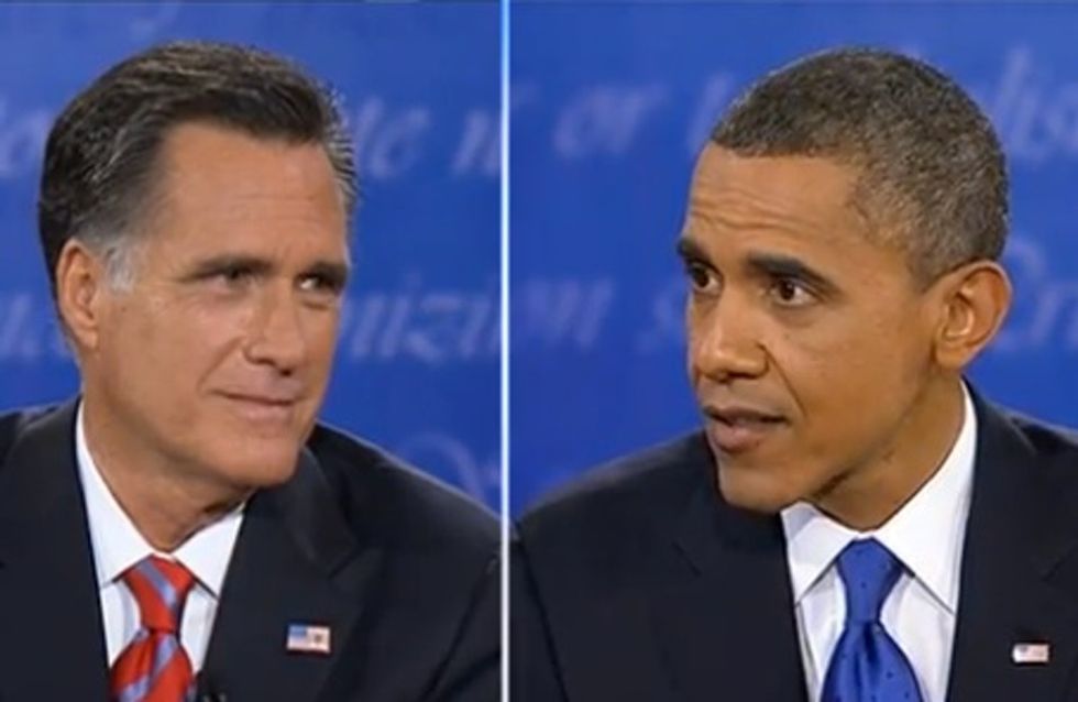 The President, In His Final Debate Of His Last Campaign, Showed Up BIG TIME.