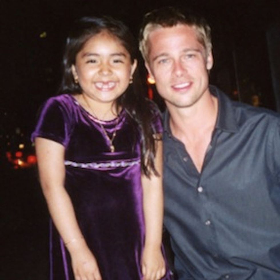 How Some Special Volunteers Made Brad Pitt Good Looking Again