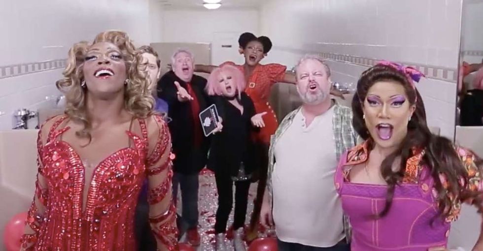 A Broadway show had the perfect musical response to the ridiculous bathroom debate.