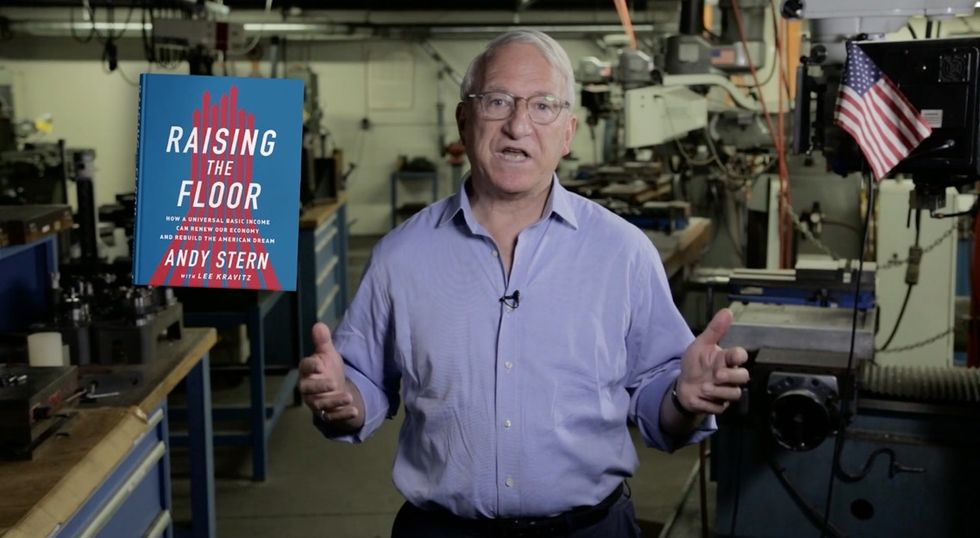 An ex-union rep wants to give everyone $1,000 a month, and it's not as crazy as it sounds.