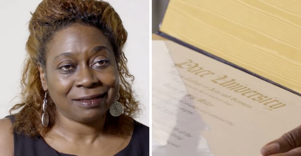 This tear-jerking PSA shows a homeless woman discussing the one item she never let go.
