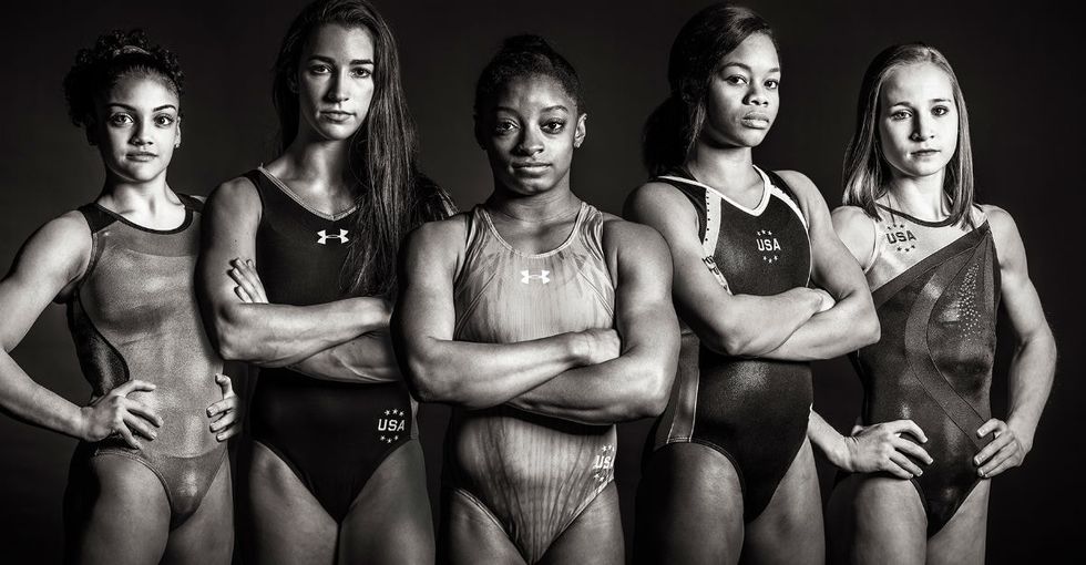 Why the U.S. women's gymnastics team is truly America at its finest.