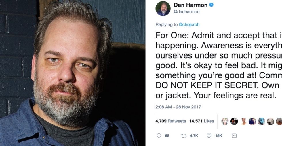 He's known for creating hilarious TV shows. But his advice on depression is damn good.