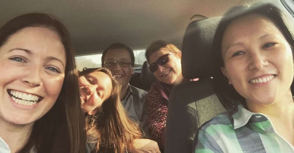 After the Brussels attack, many opened their homes to stuck travelers. She got in her car.