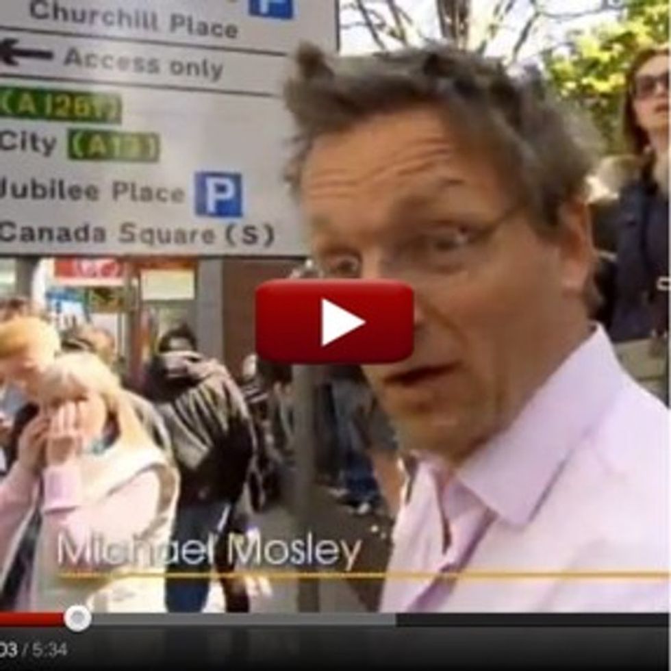 This Man Chased A 101-Year-Old Guy In The Streets Of London. And Couldn't Keep Up.