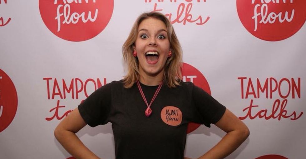 This 21-year-old superhero has an amazing idea to help save people who get periods.