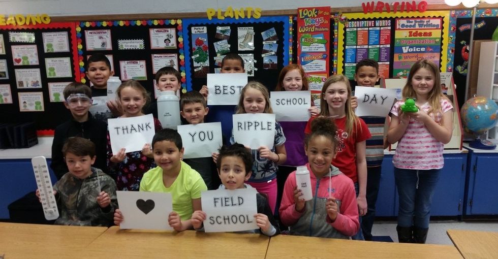 Teachers and kids around the country are celebrating this $29 million act of generosity.