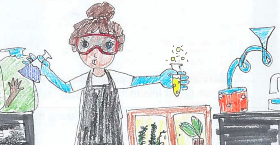 He looked at 50 years of kids' drawings of scientists. What he found? Fascinating.