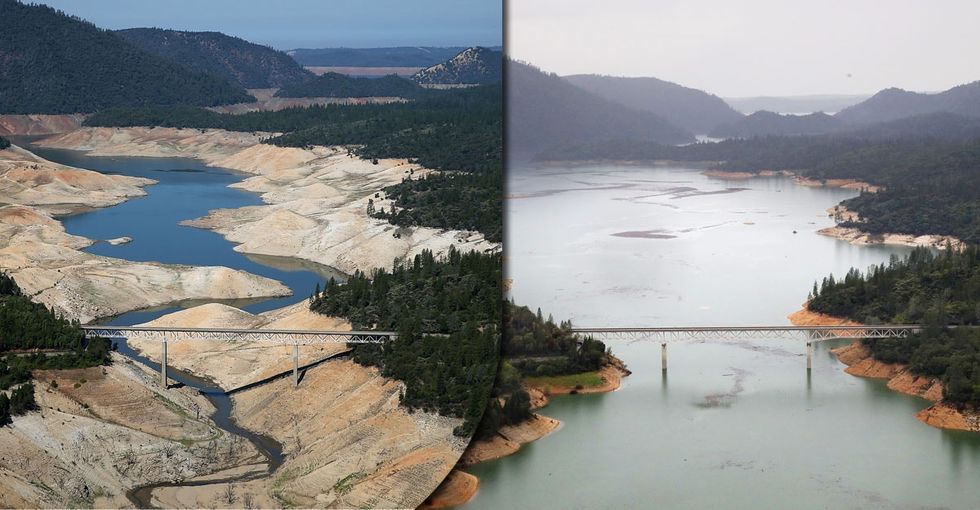 A camera captured just how different California looked during and after its drought.