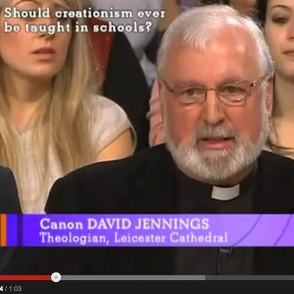 The One Where A Creationist Picks A Fight And Loses To A Priest