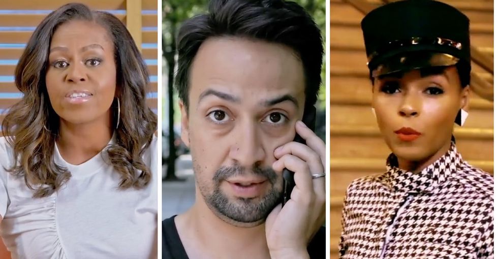 Michelle Obama's funny, star-studded video reminding you to vote is downright delightful.
