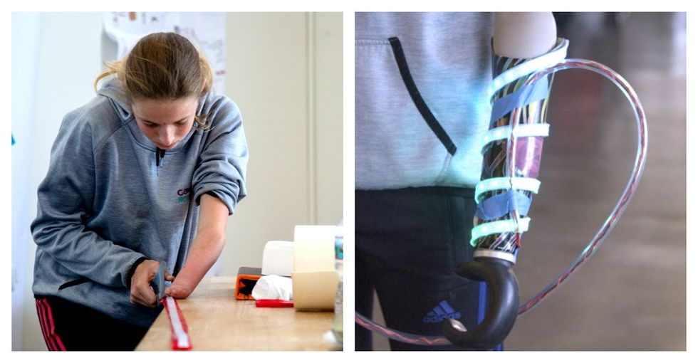 These kids are using technology to turn their prosthetics into a superhero's dream.