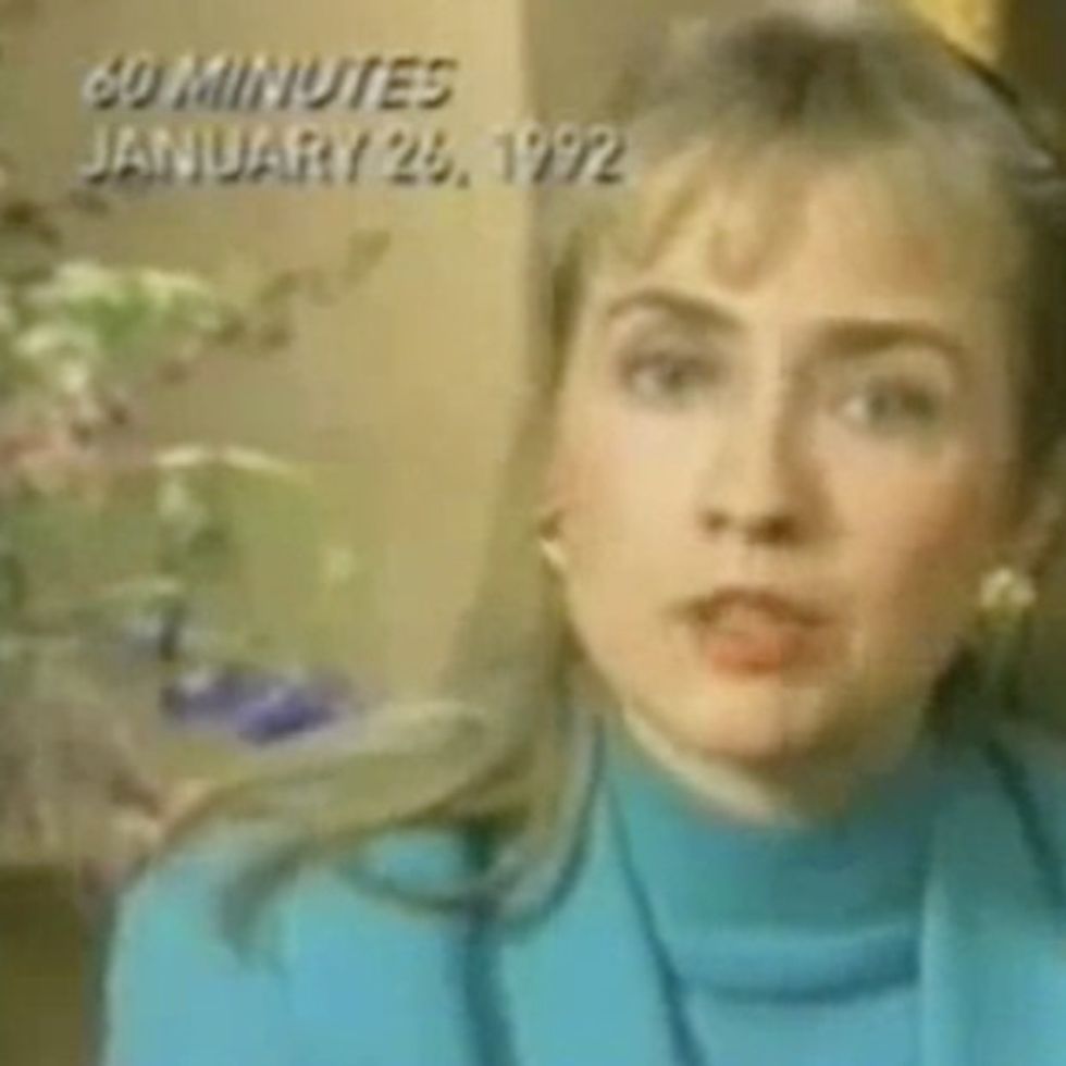 Remember When Hillary Clinton Didn't Want To Stay Home And Bake Cookies?