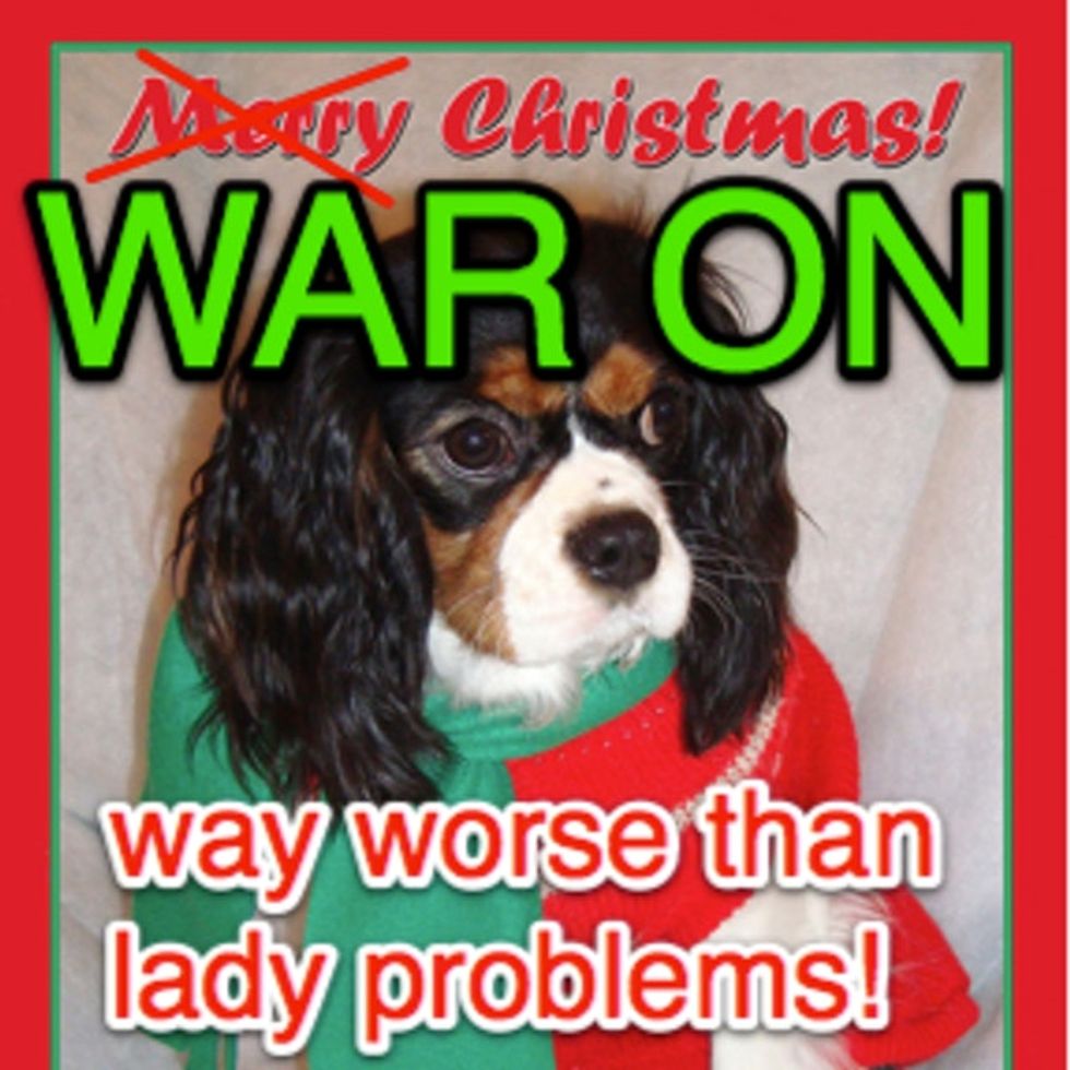 If Only Women Wore Christmas Lights, They Could Be Victims Too.